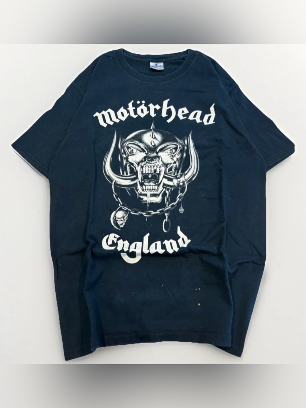 Vintage Motörhead England T-Shirt Size Medium Everything Louder Band Tee Yazbek